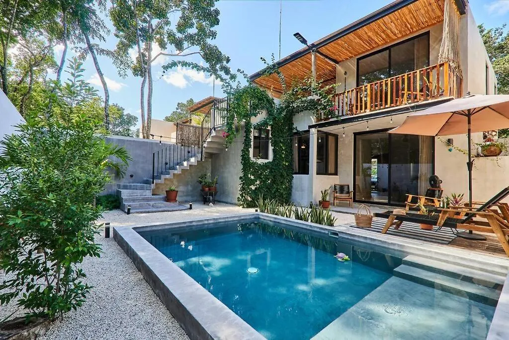 아파트 Palma Blanca Private Lux Villa 툴룸 멕시코